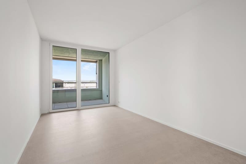 Appartamento moderno 4.5 locali al 6° piano con balcone e vista splendida a Kloten (Appartamento 6.1) (9)
