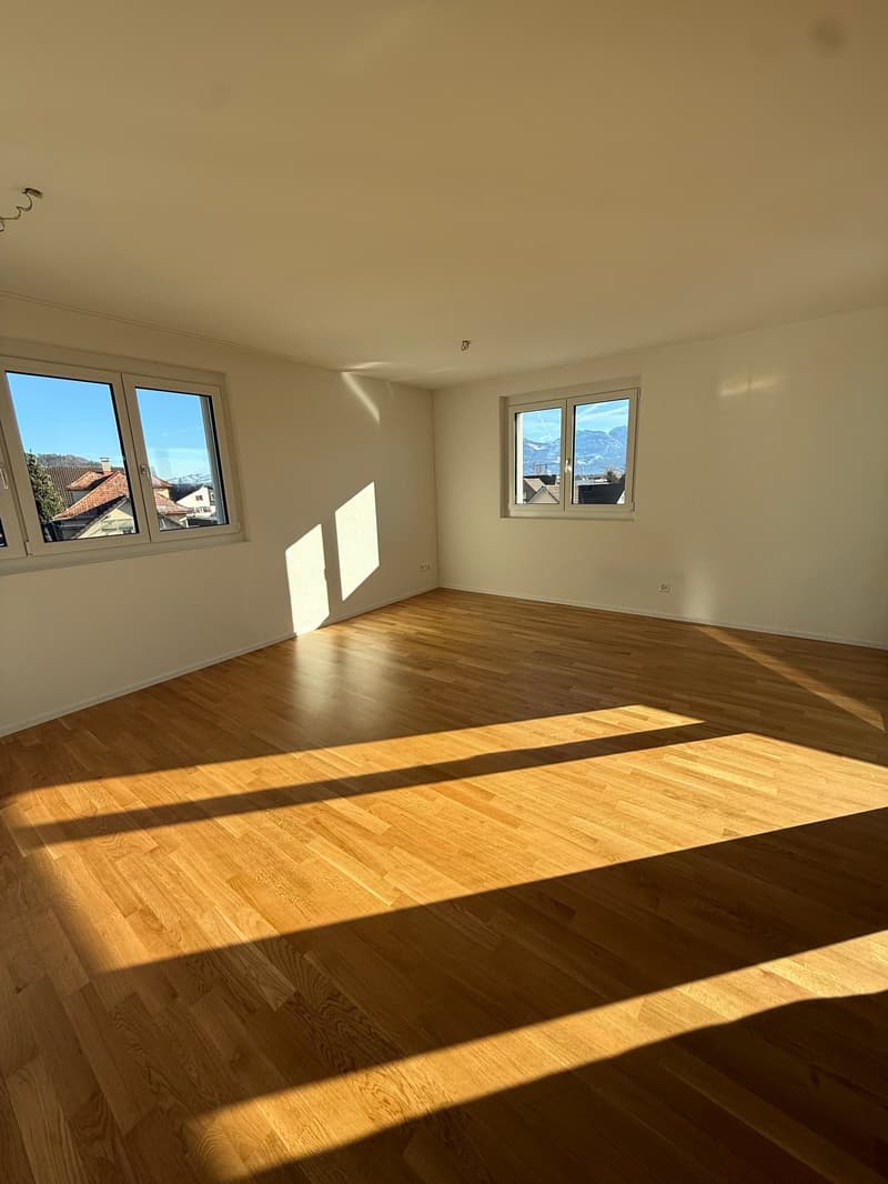 Moderne 2.5-Zimmer-Wohnung mit Bergblick in Rebstein (2)