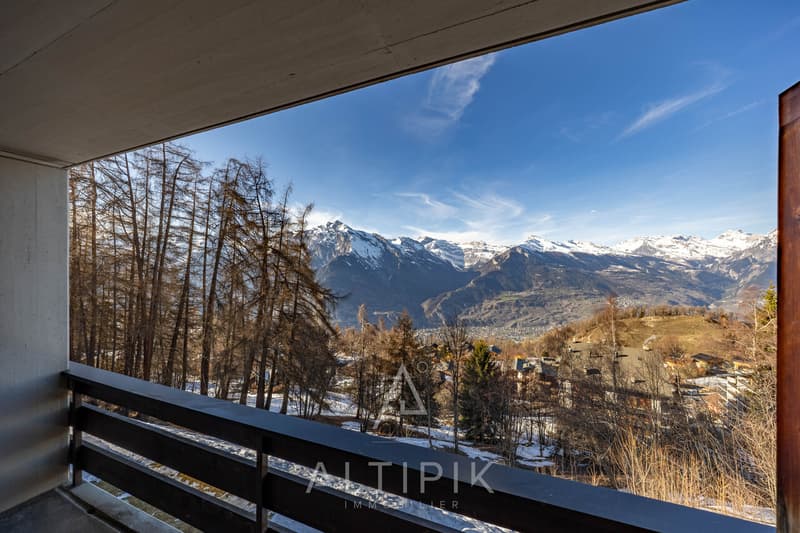 Appartement au calme à 500m de la télécabine, vue incroyable (8)