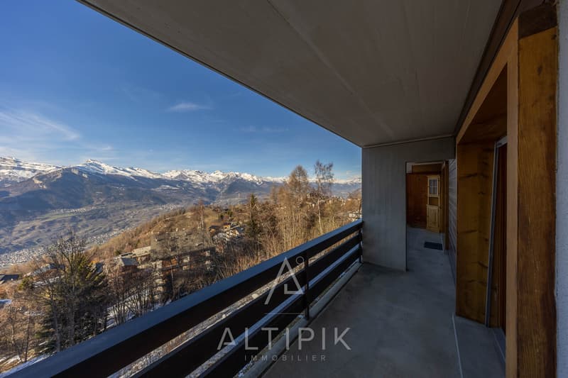 Appartement au calme à 500m de la télécabine, vue incroyable (6)