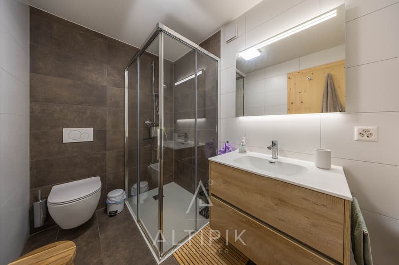 Un chalet récent (2021) avec les Alpes en toile de fond (9)