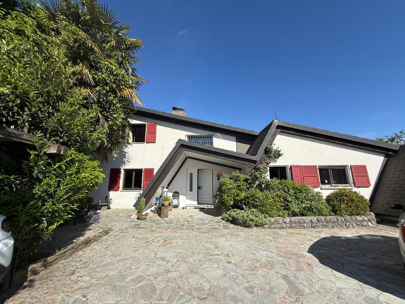 Single-family house 40 minutes from Lausanne and 14 minutes from Riviera-Chablais hospital (1)