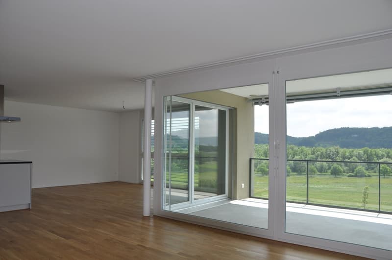 Essbereich mit Balkon