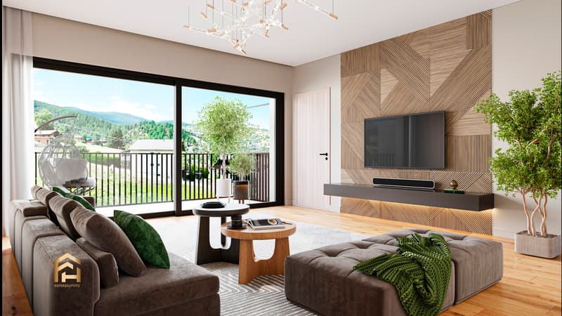 Innovative new building project: Sunny 4.5-room apartment in Unterbäch (3)