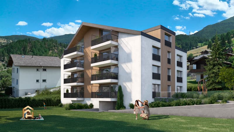Innovative new building project: Sunny 4.5-room apartment in Unterbäch (7)