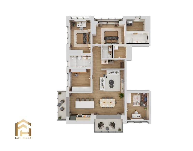 Progetto di costruzione innovativo: Fantastico appartamento di 5,5 locali (2)