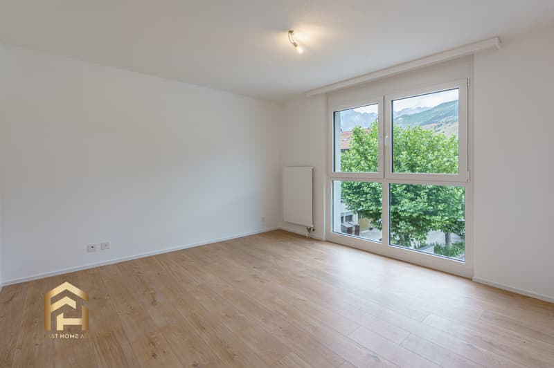 Appartement idyllique 4.5 pièces avec jardin à Agarn (6)