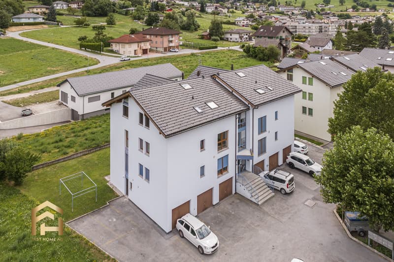 Appartement idyllique 4.5 pièces avec jardin à Agarn (12)