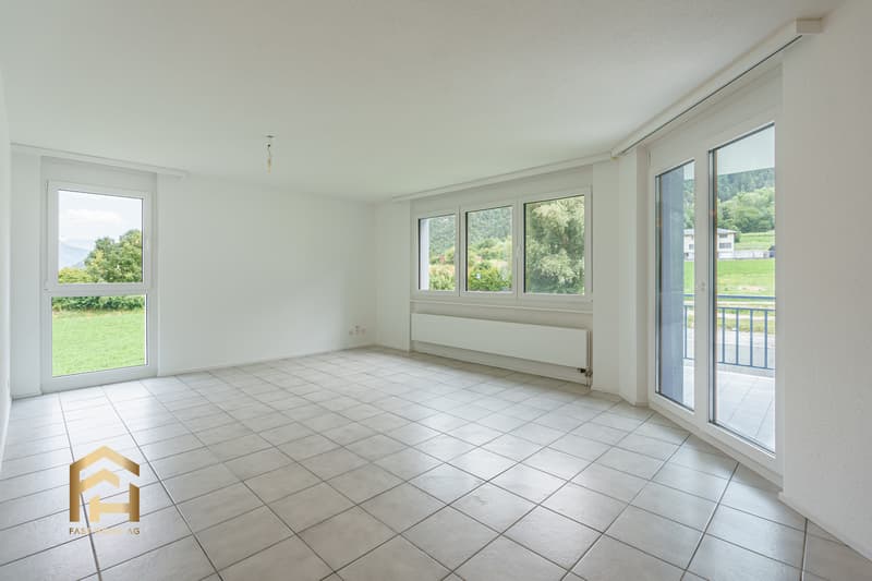Appartement idyllique 4.5 pièces avec jardin à Agarn (5)