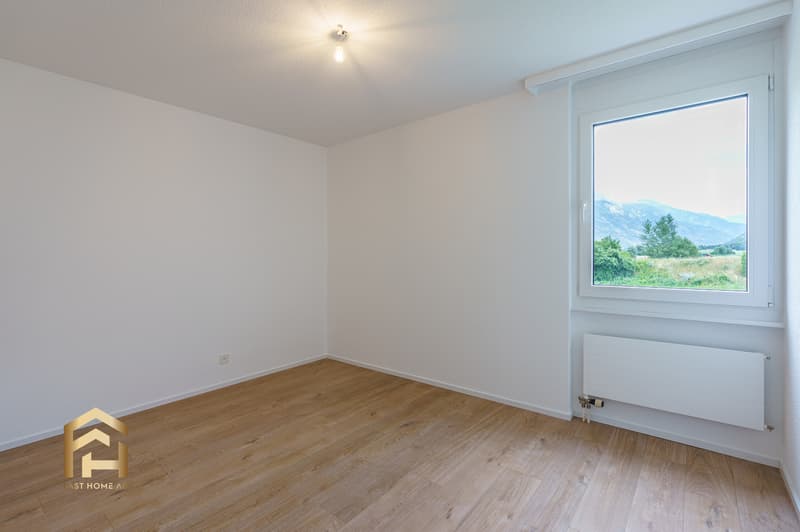 Appartement idyllique 4.5 pièces avec jardin à Agarn (7)