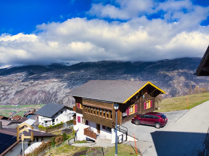 Living with a view: Sunny 4.5 room apartment in the idyllic Ergisch (12)