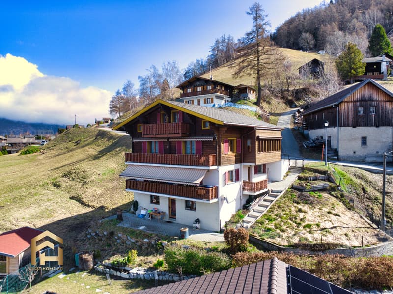 Living with a view: Sunny 4.5 room apartment in the idyllic Ergisch (13)