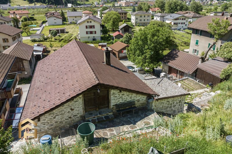 Hinten Estrich zum ausbauen
