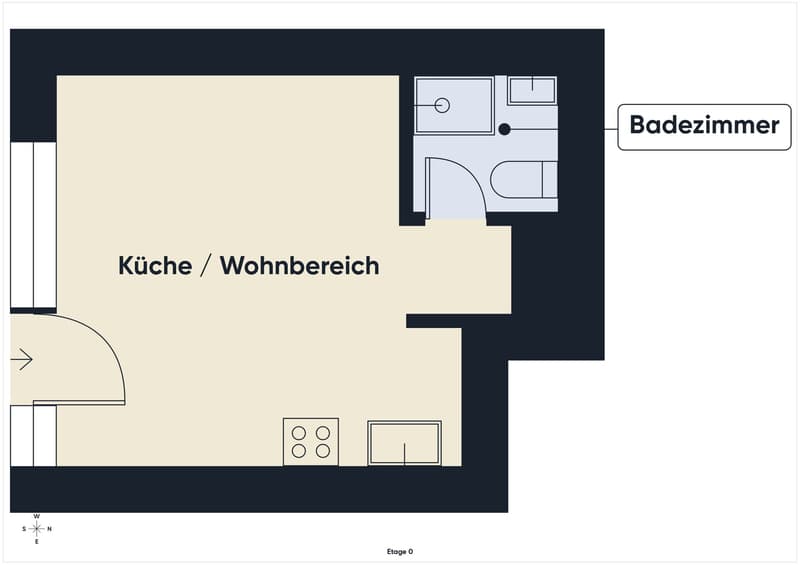Grundriss Studio