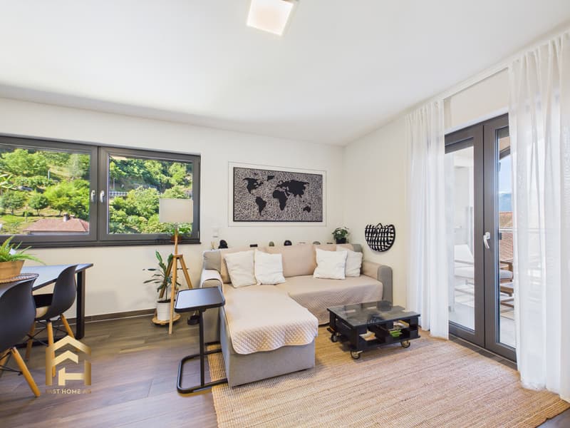 Appartement 2.5 pièces (résidence principale) avec vue sur le lac Majeur (1)