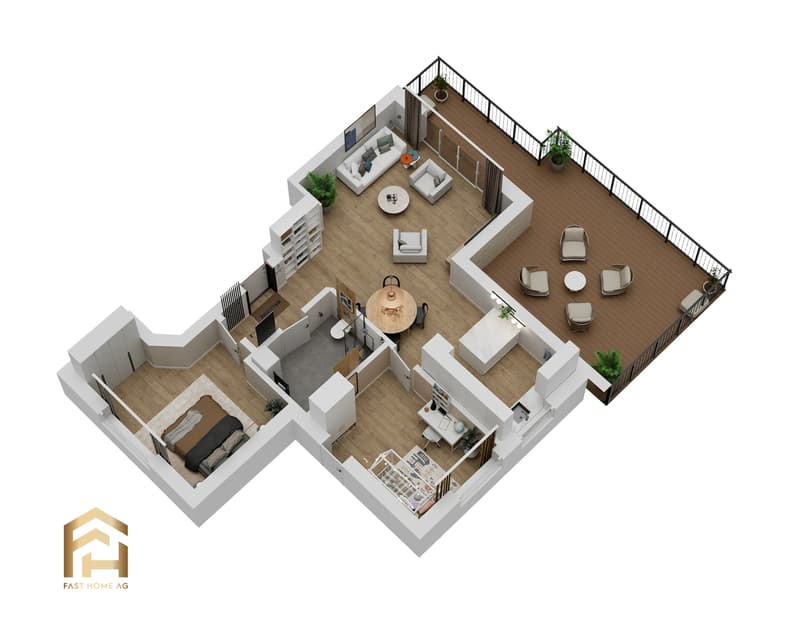 3D Ansicht 3