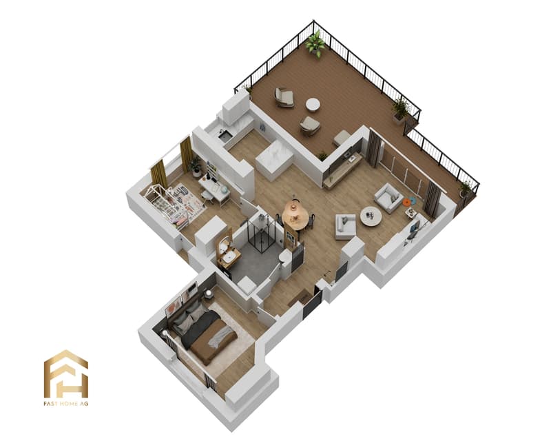 3D Ansicht 3