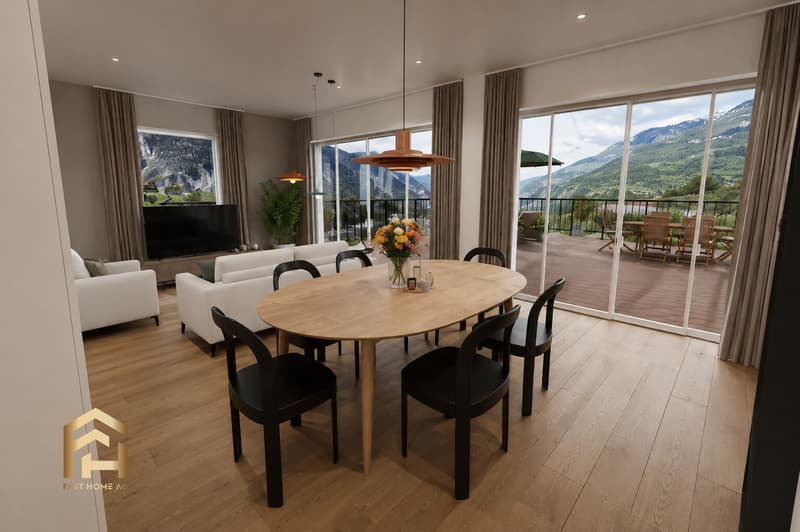 MFH Imbach 3.5 Attikawohnung Süd mit grosszügiger Terrasse (1)
