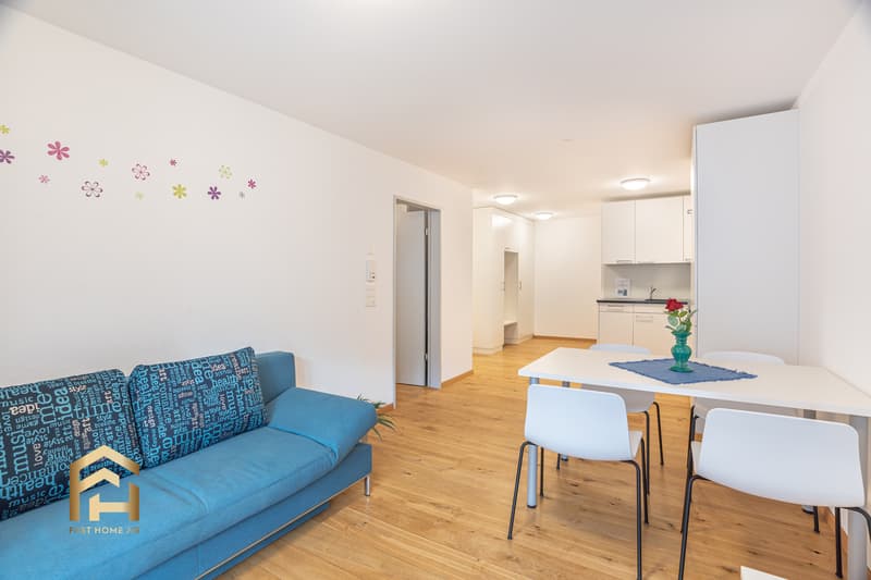 Bezugsbereit und gemütlich: Möblierte 2.5-Zimmer-Wohnung (5)