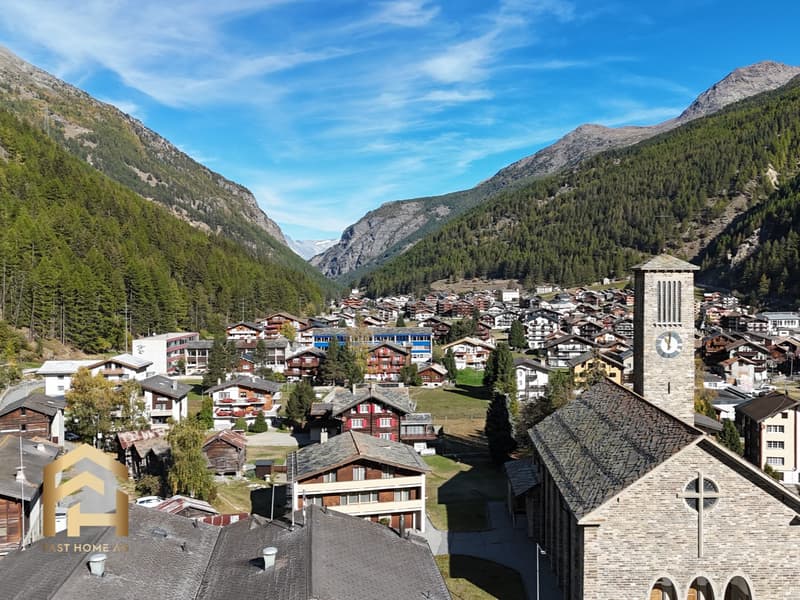 Kleines Studio, grosse Terrasse - Ihr Rückzugsort im Saastal (10)