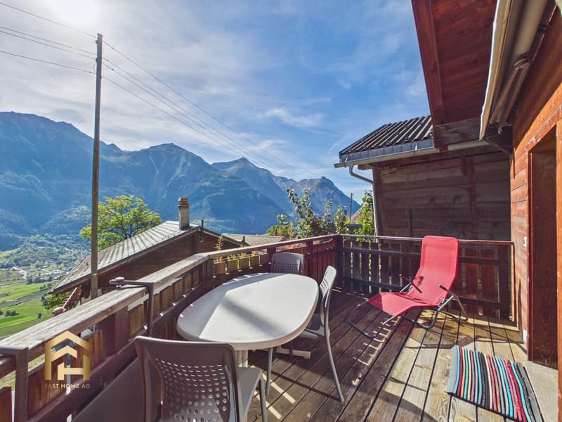 Modernes Chalet mit sonniger Südterrasse in Oberrotafen (10)
