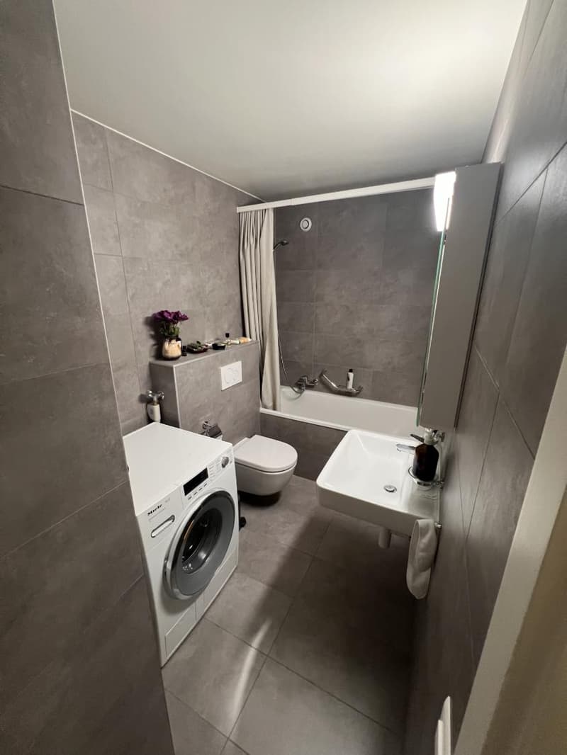 For rent, bright 5.5-room duplex apartment in Pully (8)