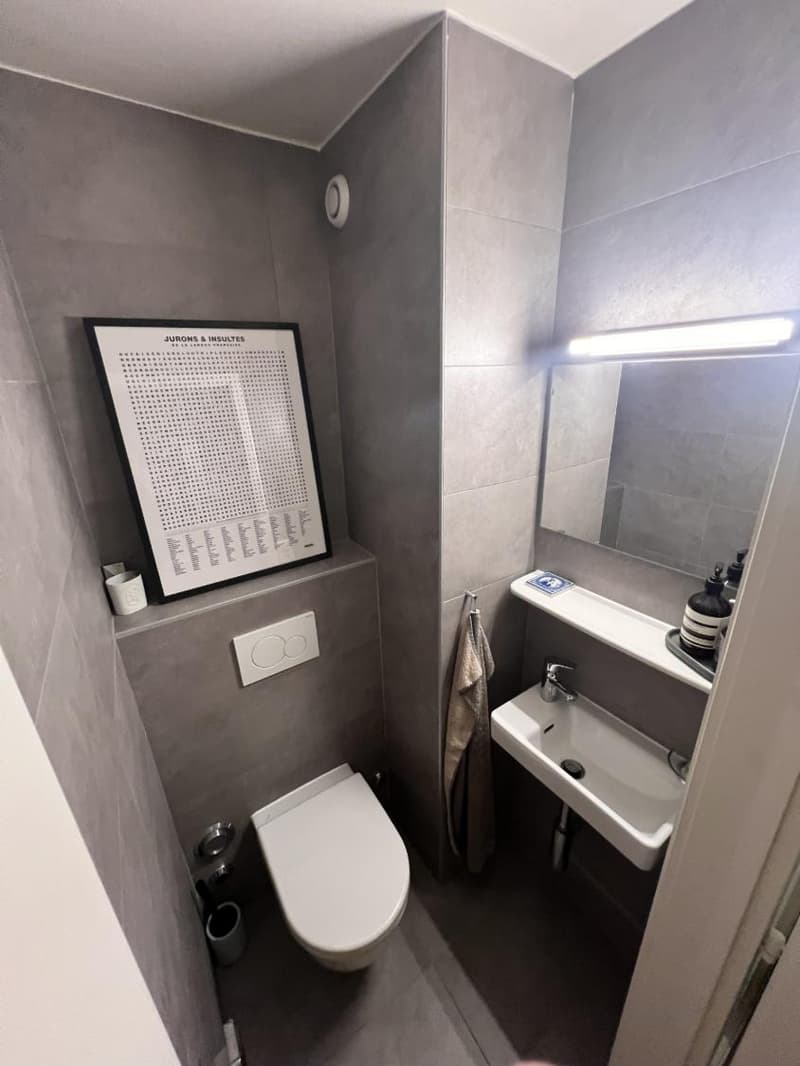 For rent, bright 5.5-room duplex apartment in Pully (7)
