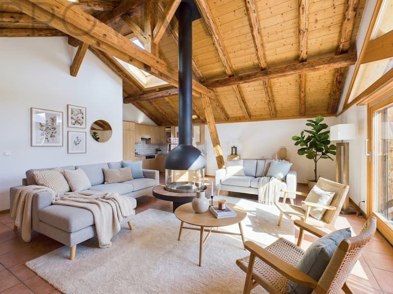 Valais Jewel - Chalet with Studio & Panorama Terrace (2)