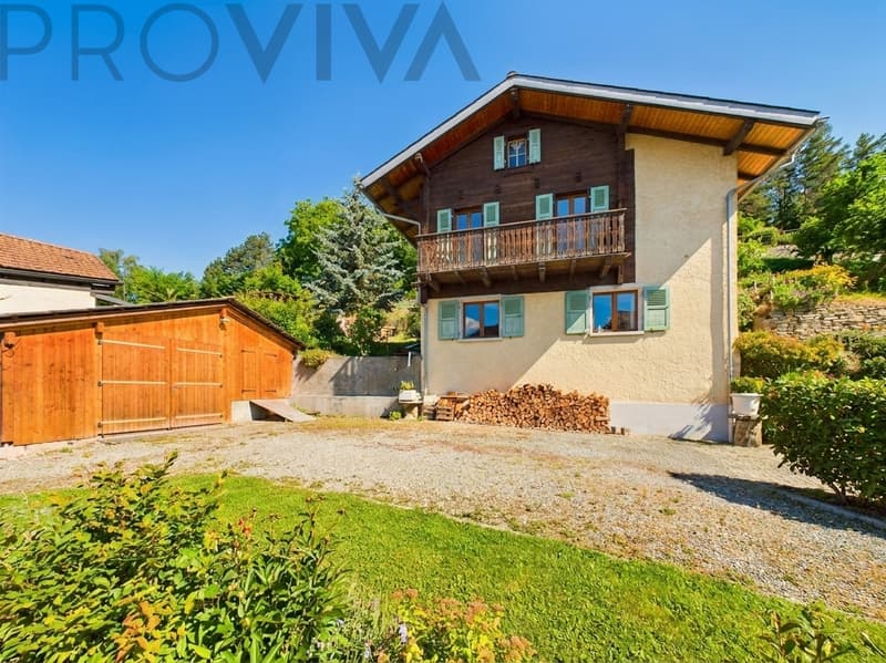 Sonniges Familienhaus mit Garten und Potenzial in Venthone (1)