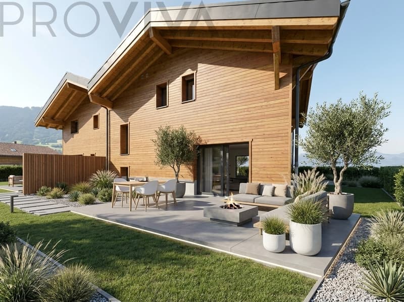 Casa A Choëx - Chalet di Nuova Costruzione con Terrazza & Flessibilità (3)