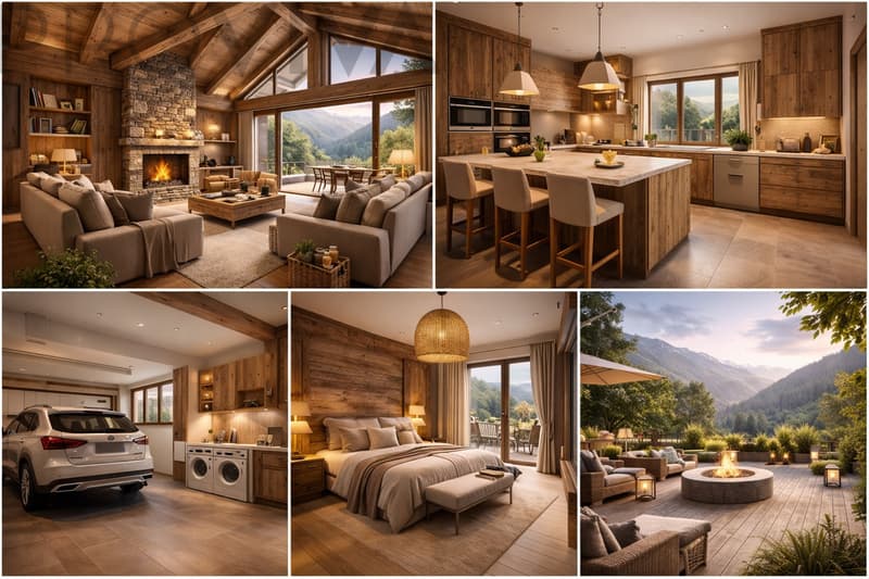 Casa A Choëx - Chalet di Nuova Costruzione con Terrazza & Flessibilità (3)