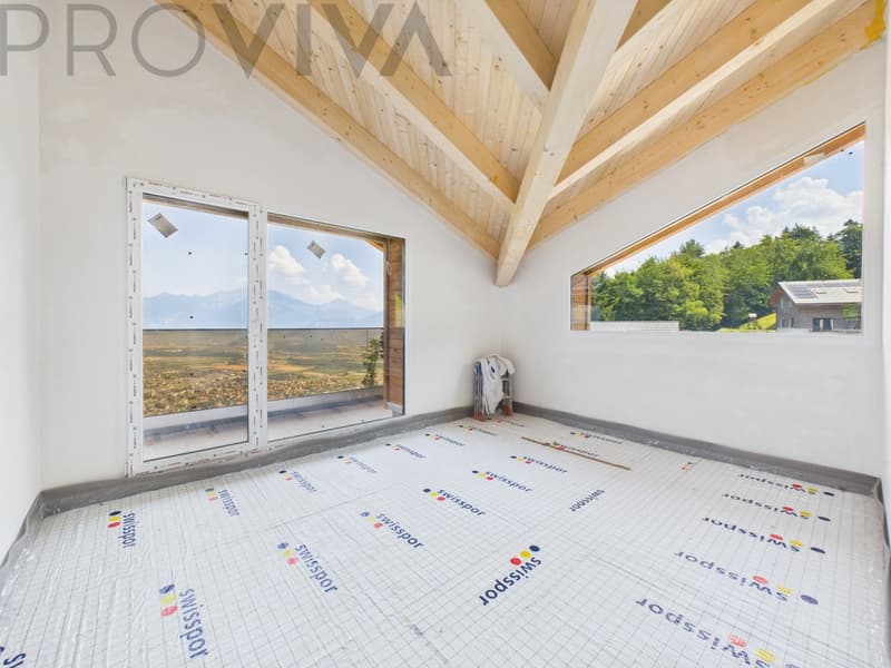 Casa A Choëx - Chalet di Nuova Costruzione con Terrazza & Flessibilità (7)
