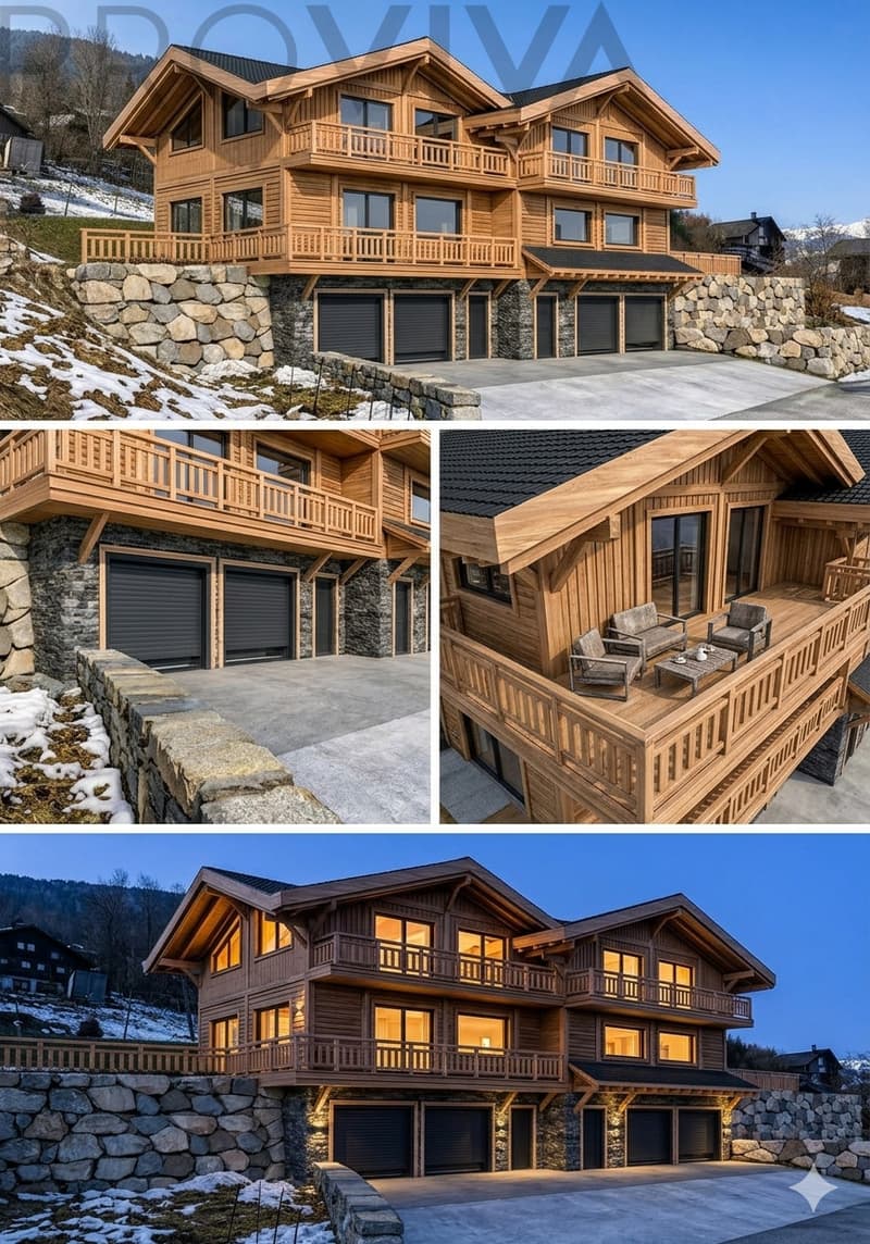 Casa A Choëx - Chalet di Nuova Costruzione con Terrazza & Flessibilità (2)