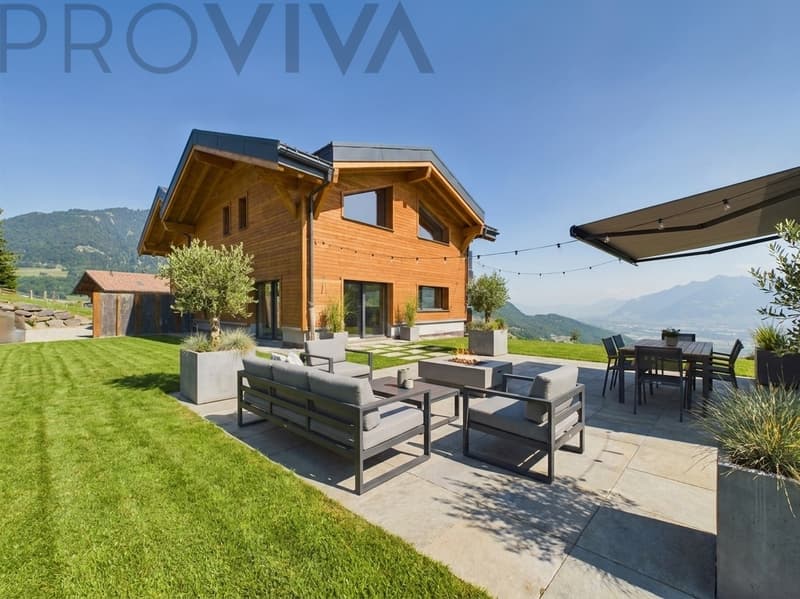 Casa A Choëx - Chalet di Nuova Costruzione con Terrazza & Flessibilità (1)