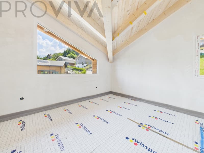 Casa B Choëx - Chalet di Nuova Costruzione con Terrazza & Flessibilità (11)