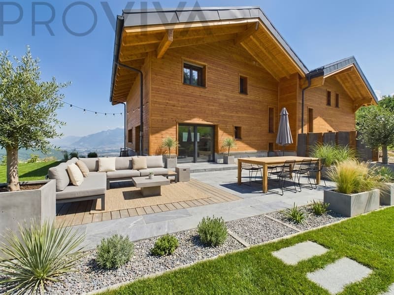 Casa B Choëx - Chalet di Nuova Costruzione con Terrazza & Flessibilità (6)