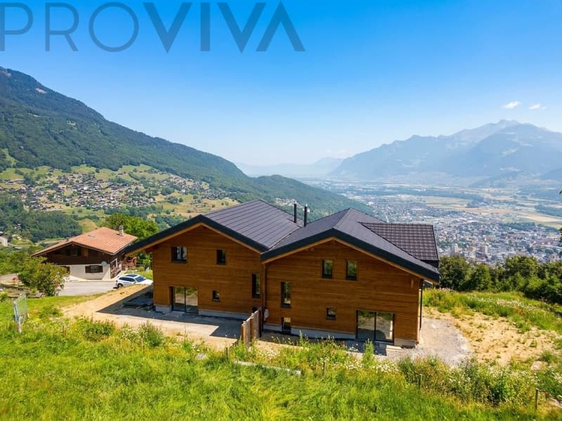 Casa B Choëx - Chalet di Nuova Costruzione con Terrazza & Flessibilità (3)