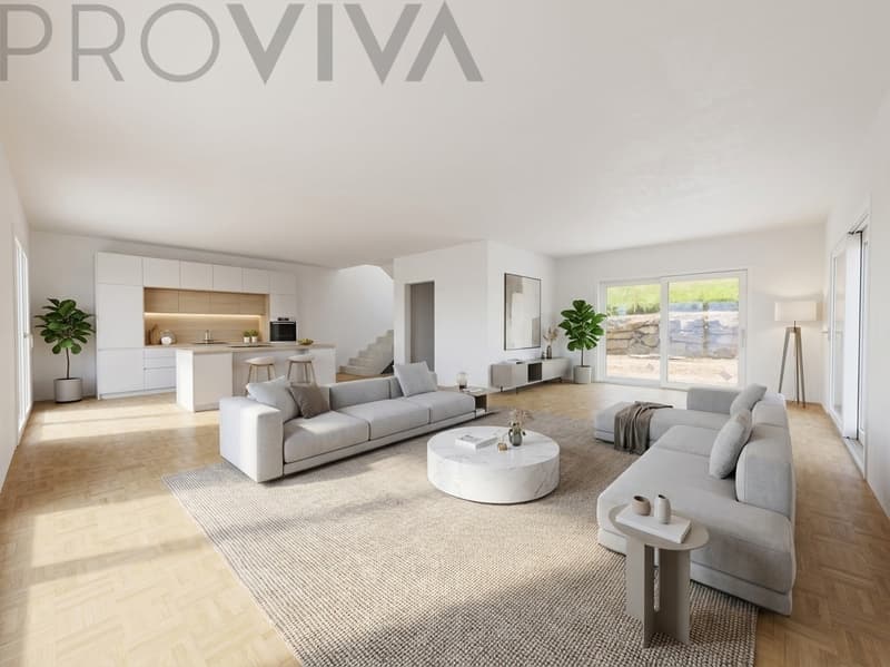 Casa B Choëx - Chalet di Nuova Costruzione con Terrazza & Flessibilità (8)