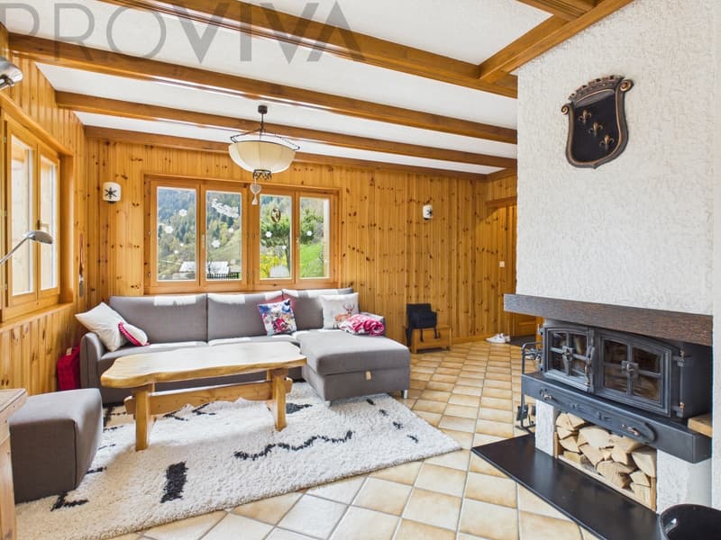 Chalet nel Val d'Hérens - Vista, Charme & Vicinanza alle Stazioni Sciistiche (4)