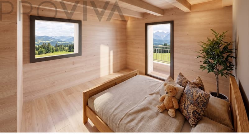 Modern family happiness with south balcony and mezzanine storage space (6)