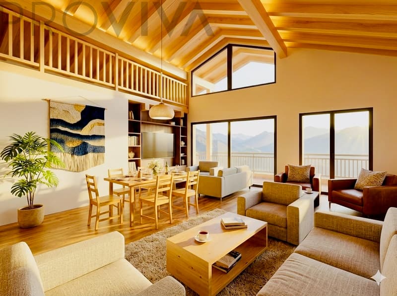 Modern family happiness with south balcony and mezzanine storage space (4)