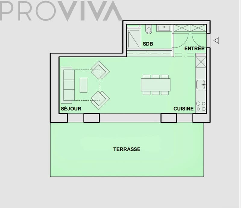 Modern with large south-facing terrace (4)