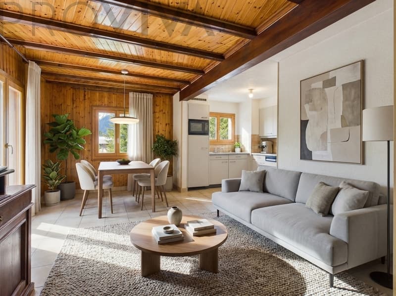 Alpine residential happiness - Chalet with wellness oasis and mountain view (1)