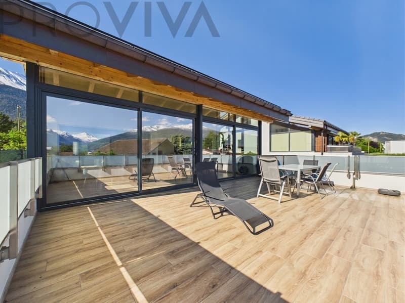 Living that pays for itself -- Villa with rental studio in Grimisuat (2)