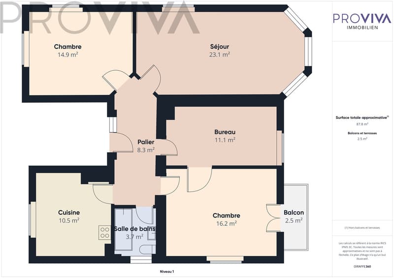 Alles in Reichweite - 4.5-Zimmer-Wohnung mitten in Sierre mit Balkon (6)