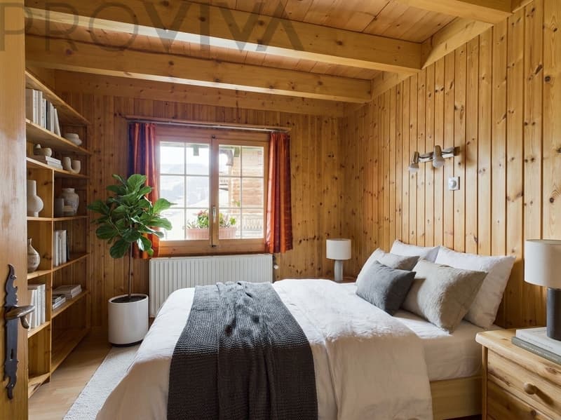 Ski-in/Ski-out Chalet with breathtaking views of the Dents du Midi (5)