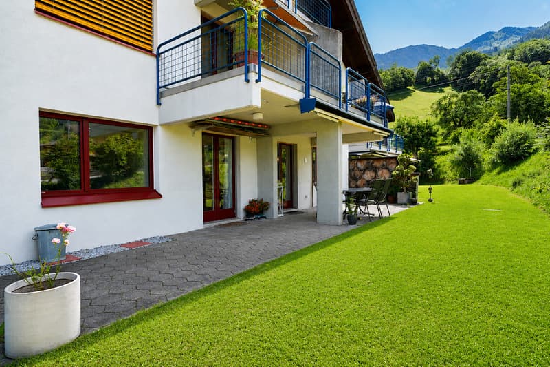 Appartement de jardin exclusif avec vue sur le lac, accès au lac et rendement élevé (5)