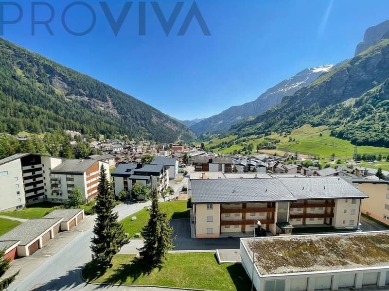 Schönste Aussicht von Leukerbad