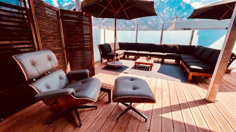 Magnifique terrasse de 95 m2