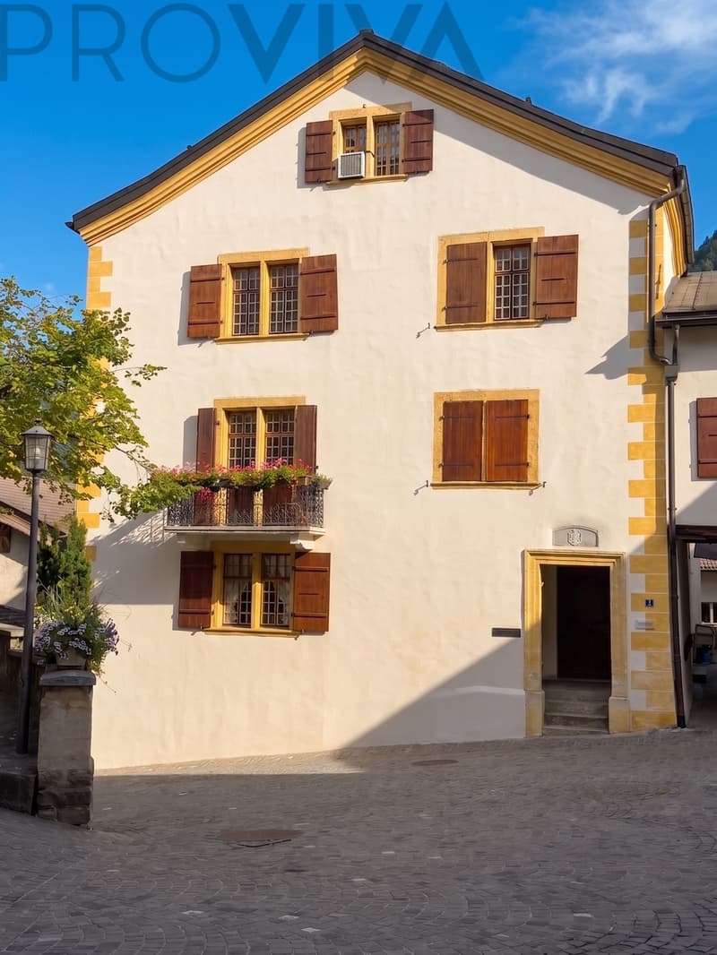 Westfassade mit Eingang